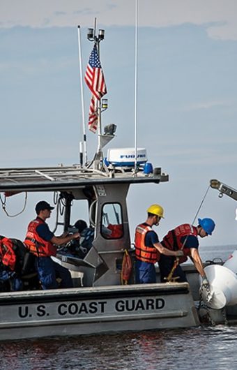U.S. Coast Guard Installs Regulatory Buoys