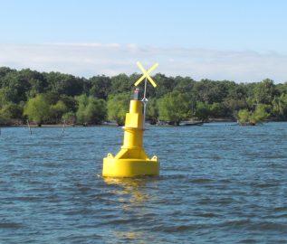 Marking Navigation Hazards at Grand Lake