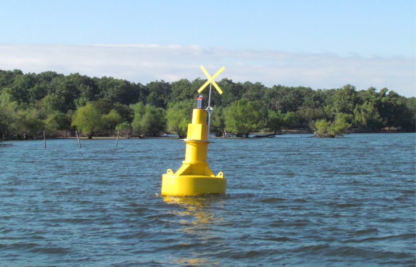 Marking Navigation Hazards at Grand Lake