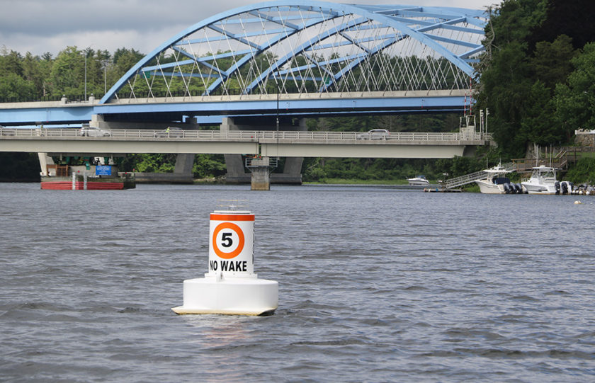 Property and River Users Protected with the Help of Fast Water Aids to Navigation